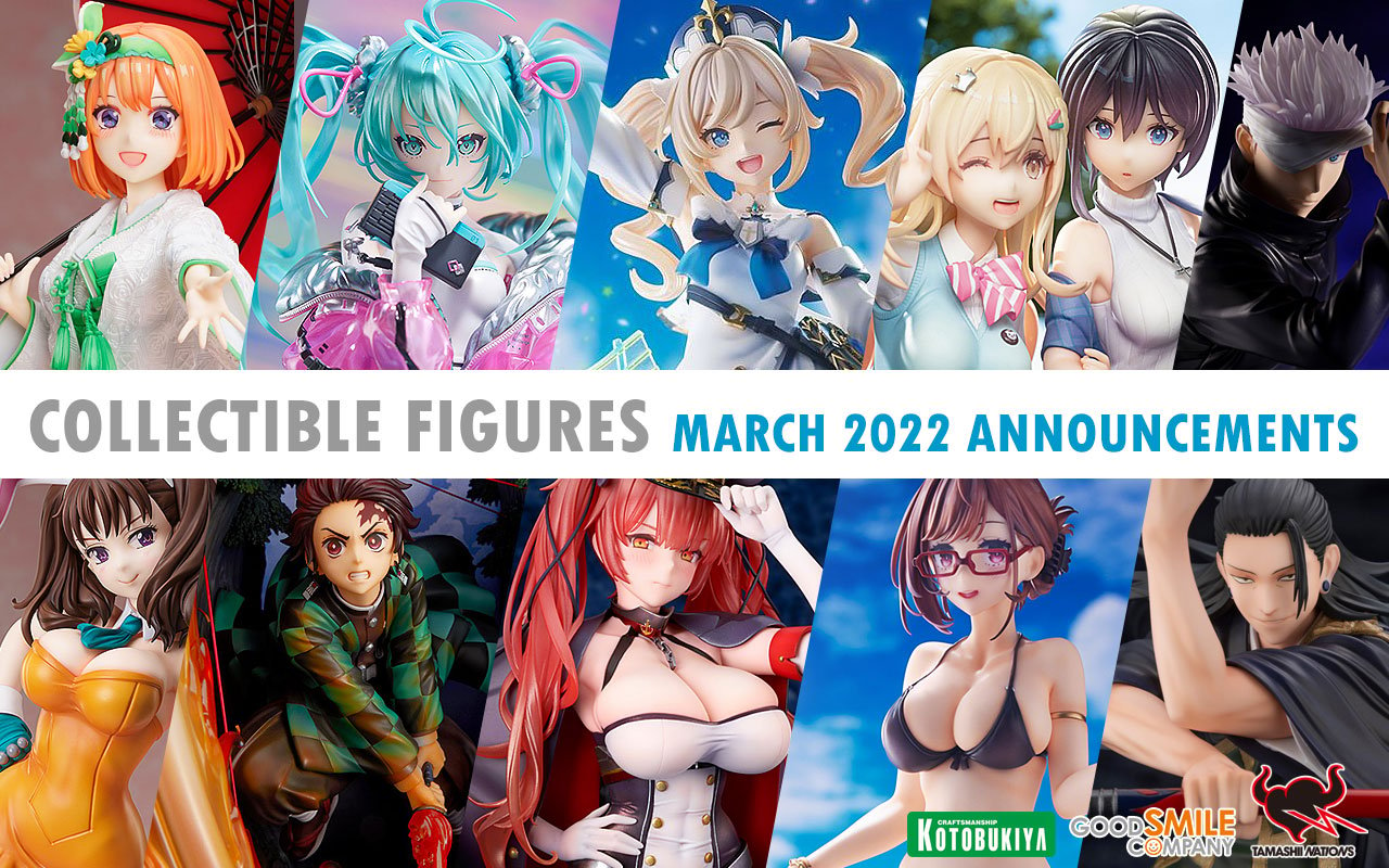 Collectible Figures March 2022 Announcements