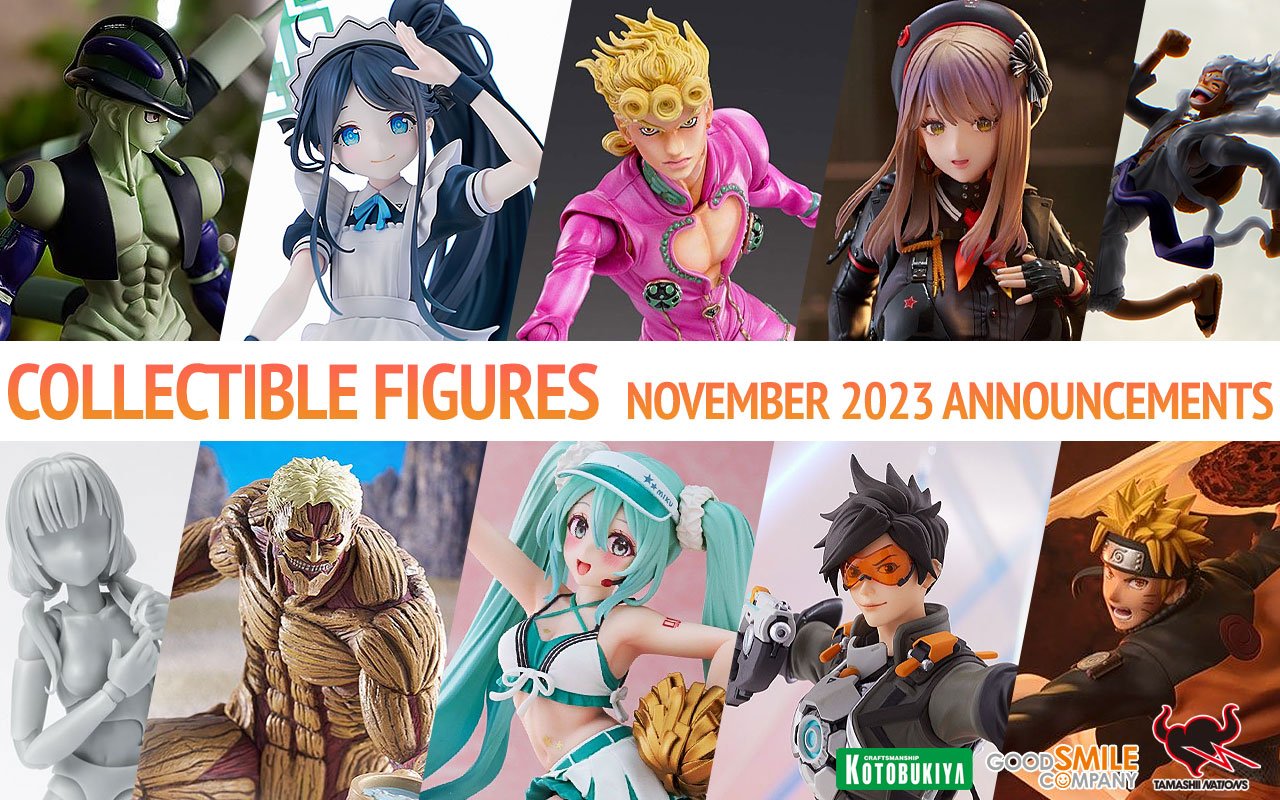 Collectible Figures November 2023 Announcements