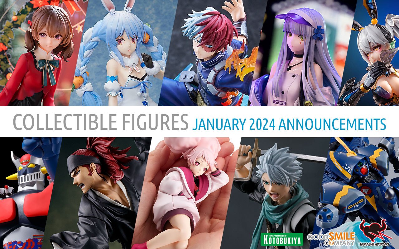 Collectible Figures January 2024 Announcements