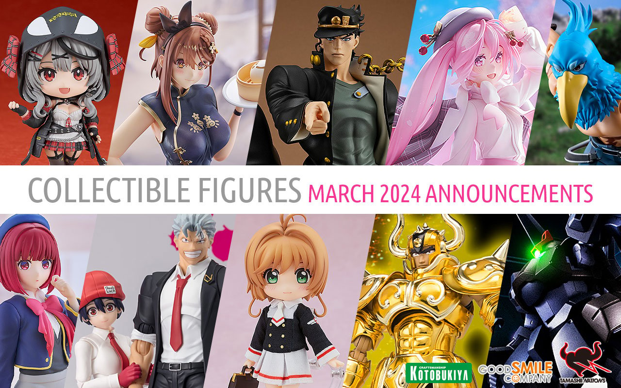 Collectible Figures March 2024 Announcements