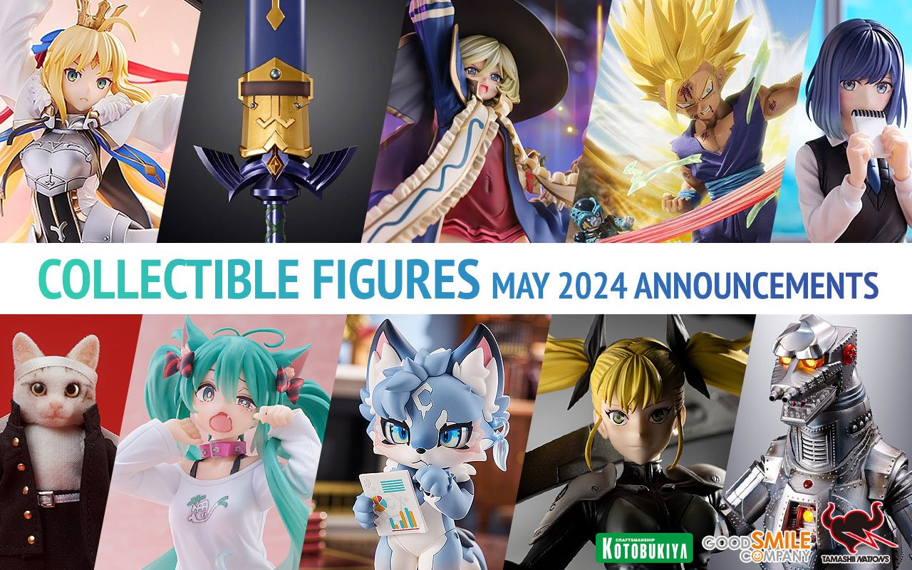 Collectible Figures May 2024 Announcements