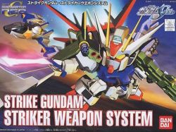BB Senshi BB259 Strike Gundam + Striker Weapon System