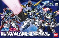 BB Senshi BB372 Gundam AGE-3 (Normal, Orbital, Fortress)