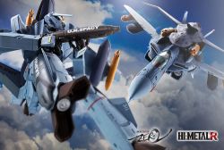 HI-Metal R VF-0A Phoenix (Shin Kudo Use) + QF-2200D-B Ghost