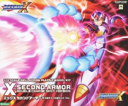 Mega Man X Second Armor (Double Charge Shot Ver.) Model Kit