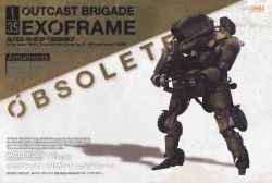 MODEROID 1/35 Outcast Brigade EXOFRAME
