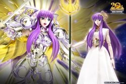 Saint Cloth Myth EX Goddess Athena & Saori Kido