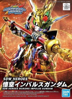 SD Gundam World Heroes 01 Wukong Impulse Gundam