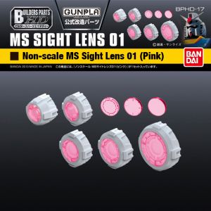 Builders Parts HD-17 MS Sight Lens 01 (Pink)