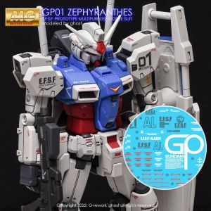 G-REWORK Decal MG Gundam GP01 Zephyranthes