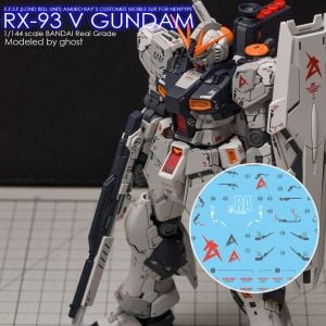 G-REWORK Decal RG Nu Gundam (Decal v2.0)