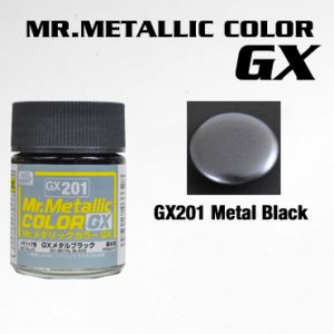 GX201 Mr. Metallic Color GX Metal Black