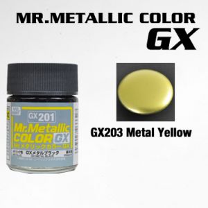 GX203 Mr. Metallic Color GX Metal Yellow