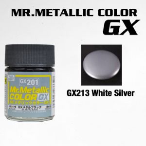 GX213 Mr. Metallic Color GX Metal White Silver