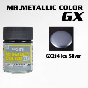 GX214 Mr. Metallic Color GX Metal Ice Silver