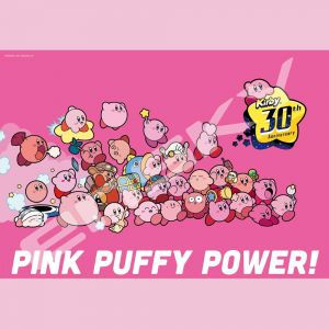 "PINK PUFFY POWER!" 1000P Jigsaw Puzzle (1000T-318)