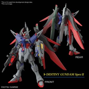 HGCE ZGMF/A-42S2 Destiny Gundam Spec II & Zeus Silhouette