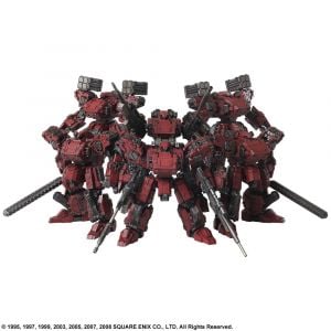 Structure Arts: 1/72 Plastic Model Kit Series Vol. 2 Frost Hell's Wall Variant 6 Unit Set