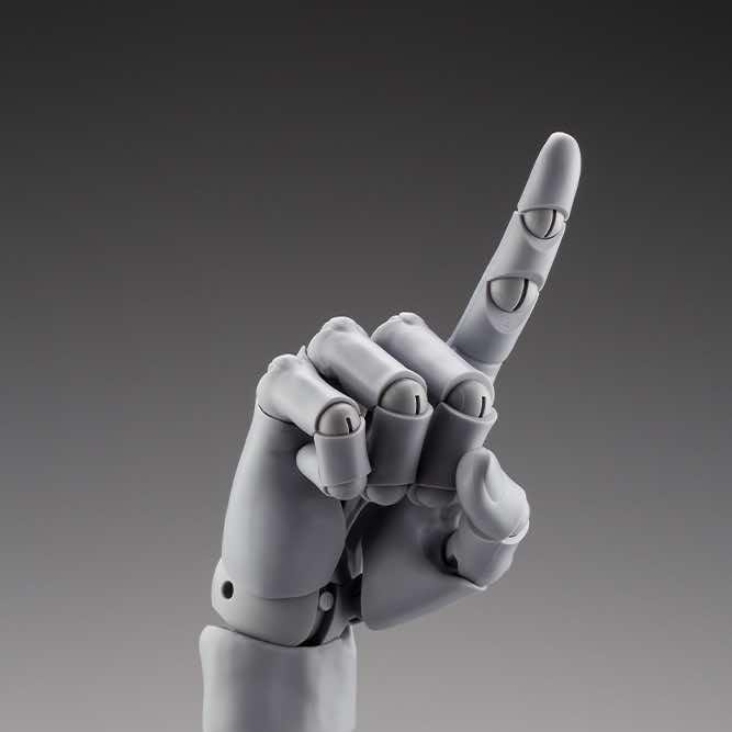 1/1 Artist Support Item: Hand Model/R -Grey-