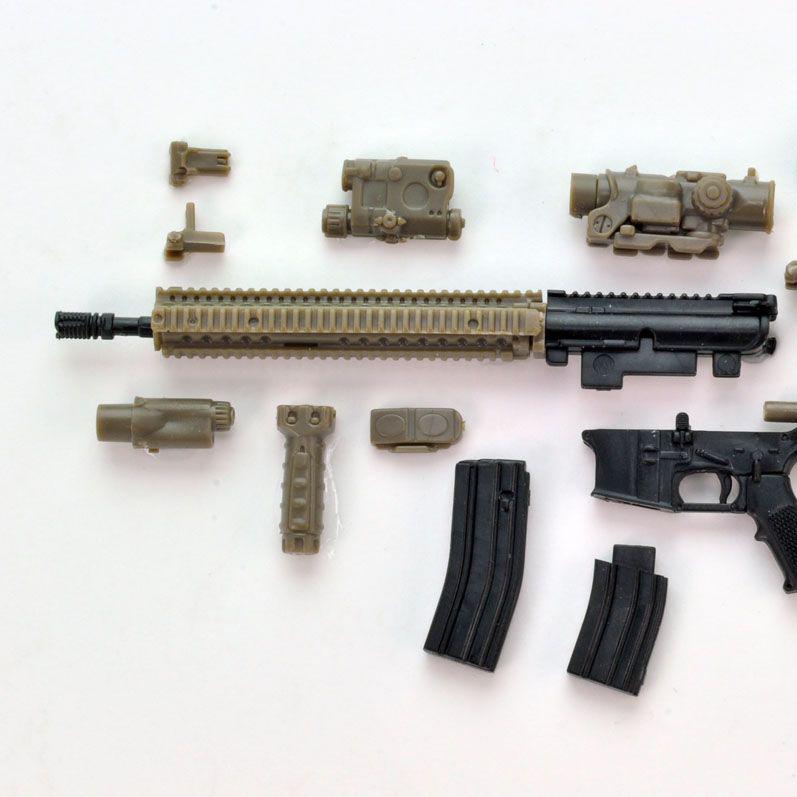 1/12 Little Armory (LA037) M4A1 Sopmod Block 2 Type