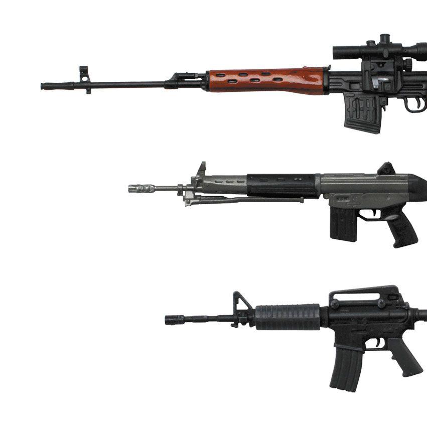1/12 Realistic Weapon Series: Realistic Rifles