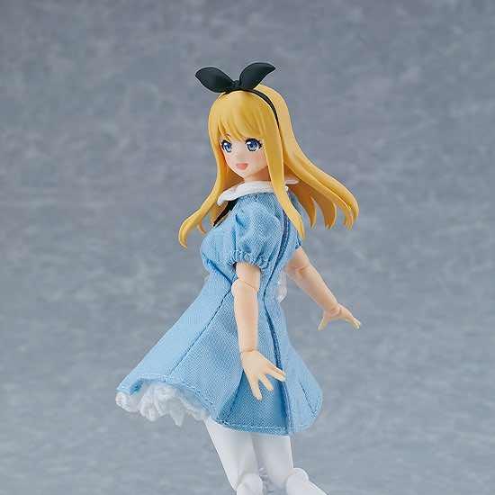 figma 598 Female Body (Alice) with Dress + Apron Outfit