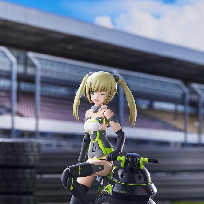 Frame Arms Girl FG146 Innocentia (Racer) & Noseru (Racing Specs Ver.)