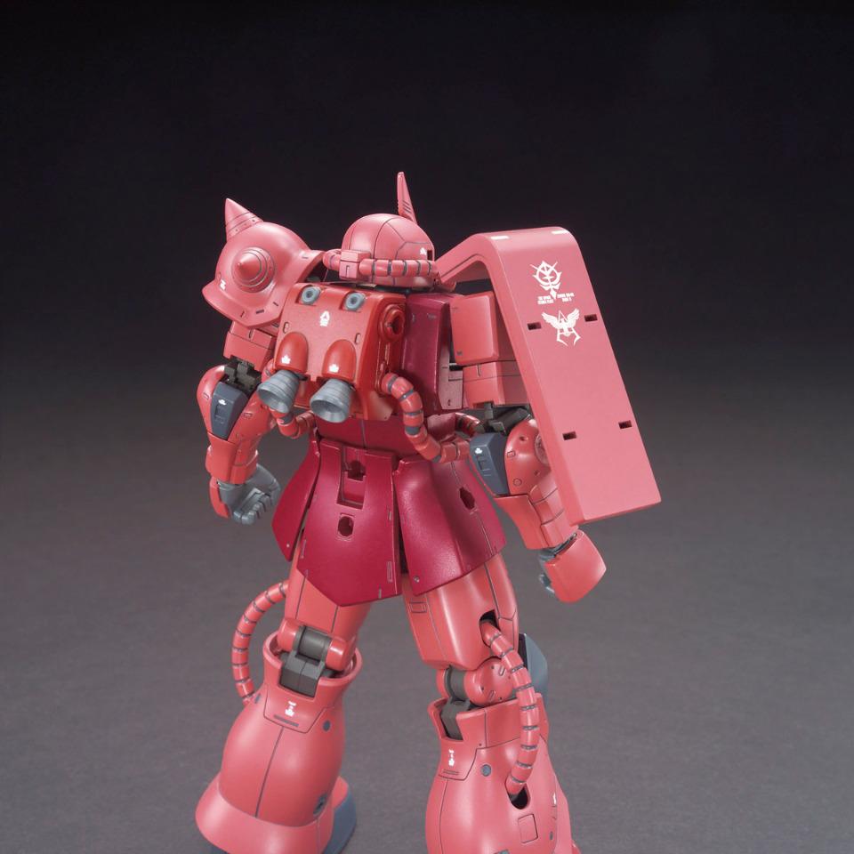 HG MS-06S Zaku II Char Custom (Gundam The Origin Ver.)