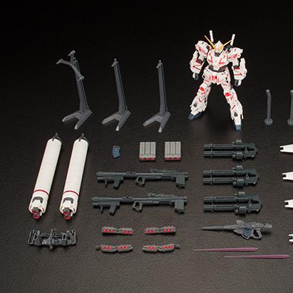 HGUC RX-0 Full Armor Unicorn Gundam (Destroy Mode) Red Color Ver.
