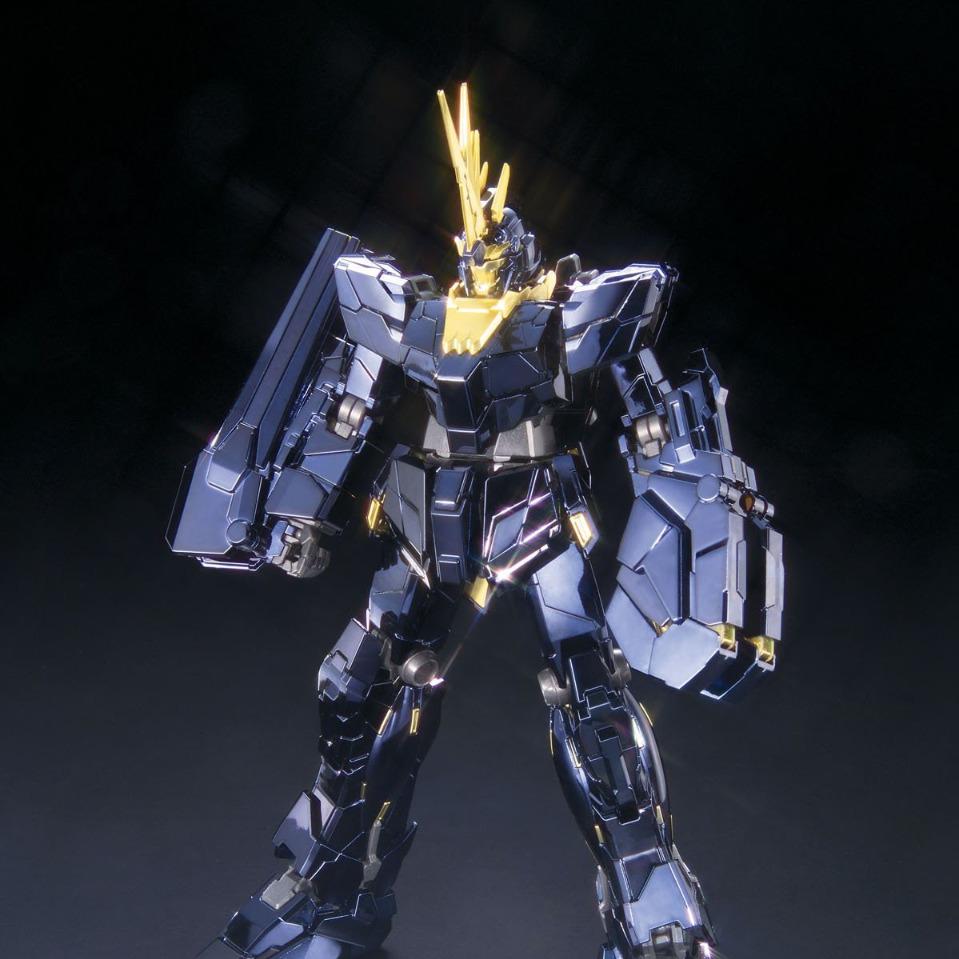 MG RX-0 Unicorn Gundam 02 Banshee Titanium Finish