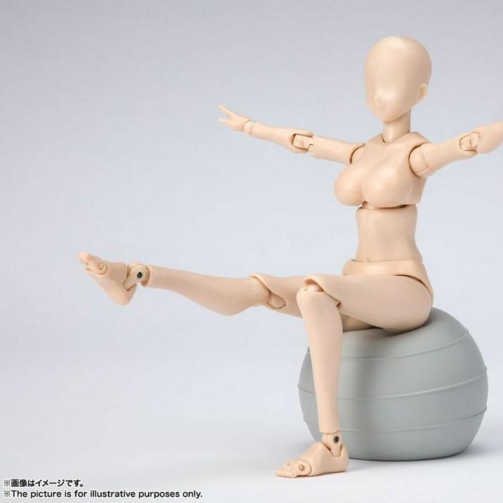 S.H.Figuarts Body-chan -Kentaro Yabuki- Edition DX Set (Pale Orange Color Ver.)