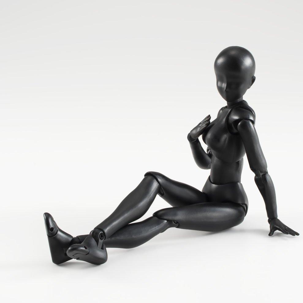 S.H.Figuarts Body-chan (Woman) (Solid Black Color Ver.)